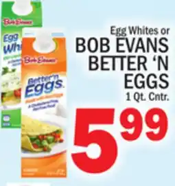 C Town BOB EVANS BETTER'N EGGS offer