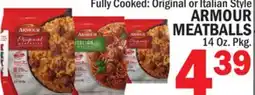C Town ARMOUR MEATBALLS offer