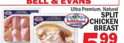 C Town BELL & EVANS SPLIT CHICKEN BREAST offer