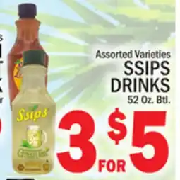 C Town SSIPS DRINKS offer
