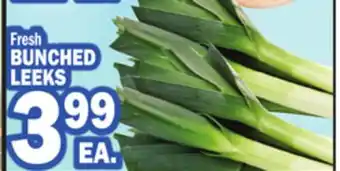 C Town BUNCHED LEEKS offer