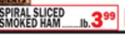 C Town SPIRAL SLICED SMOKED HAM offer