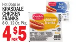 C Town KRASDALE CHICKEN FRANKS offer
