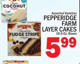 C Town PEPPERIDGE FARM LAYER CAKES offer