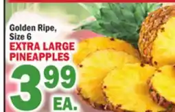 C Town EXTRA LARGE PINEAPPLES offer