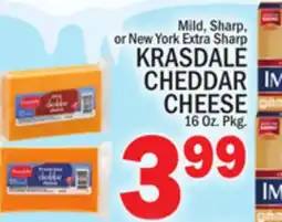 C Town KRASDALE CHEDDAR CHEESE offer