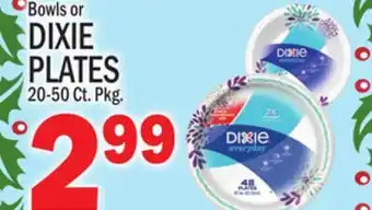 C Town DIXIE PLATES offer