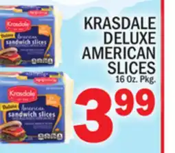 C Town KRASDALE DELUXE AMERICAN SLICES offer