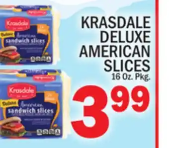 C Town KRASDALE DELUXE AMERICAN SLICES offer
