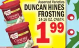 C Town DUNCAN HINES FROSTING offer