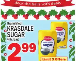 C Town KRASDALE SUGAR offer