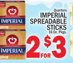 C Town IMPERIAL SPREADABLE STICKS offer