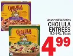 C Town CHOLULA ENTREES offer