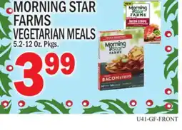 C Town MORNING STAR FARMS VEGETARIAN MEALS offer