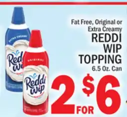 C Town REDDI WIP TOPPING offer
