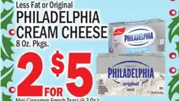 C Town PHILADELPHIA CREAM CHEESE offer