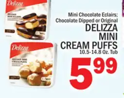 C Town DELIZZA MINI CREAM PUFFS offer
