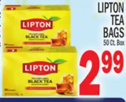 C Town LIPTON TEA BAGS offer