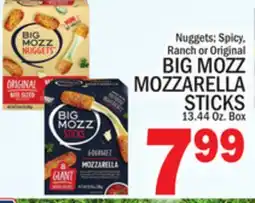 C Town BIG MOZZ MOZZARELLA STICKS offer