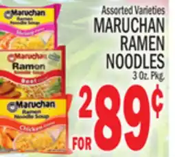 C Town MARUCHAN RAMEN NOODLES offer