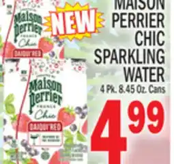C Town MAISON PERRIER CHIC SPARKLING WATER offer