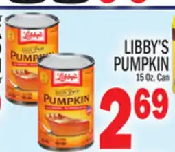 C Town LIBBY'S PUMPKIN offer