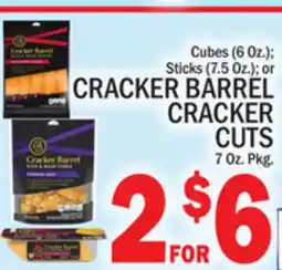 C Town CRACKER BARREL CRACKER CUTS offer