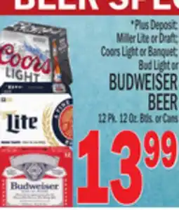 C Town BUDWEISER BEER offer