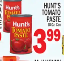 C Town HUNT'S TOMATO PASTE offer
