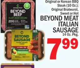 C Town BEYOND MEAT ITALIAN SAUSAGE 14 Oz. Pkg offer