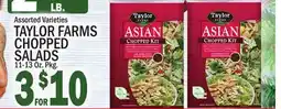 C Town TAYLOR FARMS CHOPPED SALADS 11-13 Oz. Pkg offer