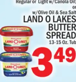 C Town LAND O LAKES BUTTER SPREAD offer