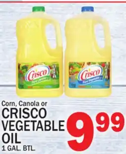 C Town CRISCO VEGETABLE OIL offer