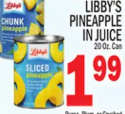 C Town LIBBY'S PINEAPPLE IN JUICE offer