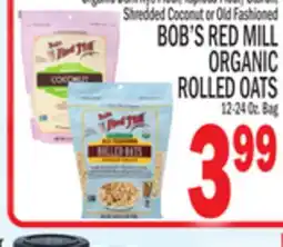 C Town BOB'S RED MILL ORGANIC ROLLED OATS offer