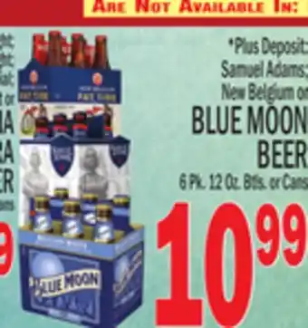 C Town BLUE MOON BEER offer