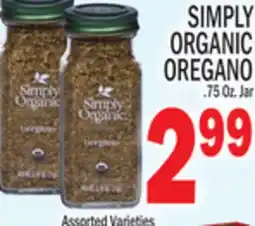 C Town SIMPLY ORGANIC OREGANO offer