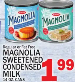 C Town MAGNOLIA SWEETENED CONDENSED MILK offer