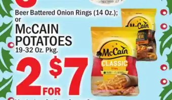 C Town MCCAIN POTATOES offer