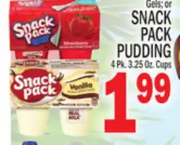 C Town SNACK PACK PUDDING offer