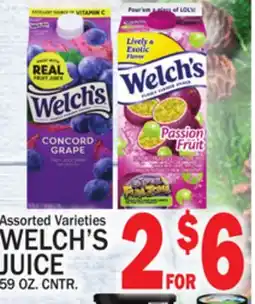C Town WELCH'S JUICE offer