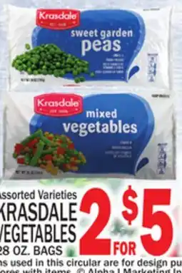C Town KRASDALE VEGETABLES offer
