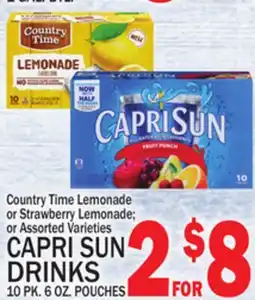 C Town CAPRI SUN DRINKS offer