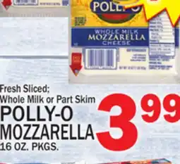 C Town POLLY-O MOZZARELLA offer