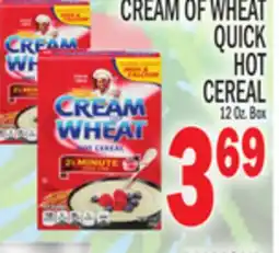 C Town CREAM OF WHEAT QUICK HOT CEREAL offer