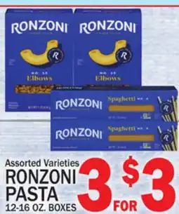 C Town RONZONI PASTA offer