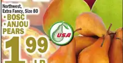 C Town BOSC, ANJOU PEARS offer