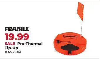 Runnings Frabill Pro-Thermal Tip-Up offer