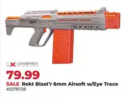 Runnings Umarex Rekt Blast'r 6mm Airsoft w/Eye Trace offer
