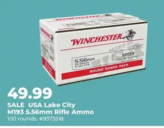 Runnings USA Lake City M193 5.56mm Rifle Ammo offer